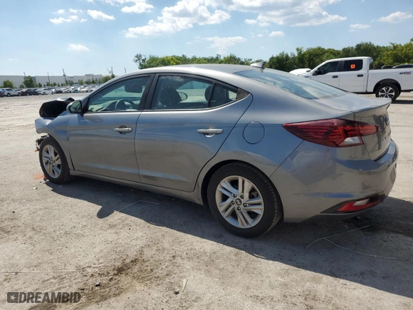 2019 Hyundai Elantra SEL with VIN 5NPD84LF2KH453561, listed as a Copart auction lot 50609705 with 81,647 mi miles and Salvage Title. Bid and sale history available at carsss.com. Image 2.