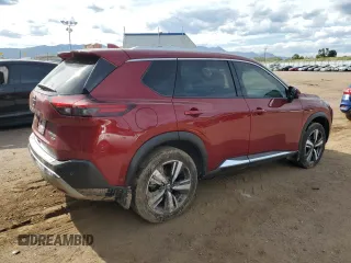 2021 Nissan Rogue Platinum with VIN JN8AT3DDXMW310514, listed as a Copart auction lot 69045054 with 73,225 mi miles and Salvage Title. Bid and sale history available at DreamBid. Image 3.
