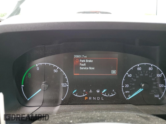2024 Ford Maverick XLT with VIN 3FTTW8H37RRA77518, listed as a Copart auction lot 56567095 with 20,801 mi miles and Non repairable. Bid and sale history available at DreamBid. Image 9.