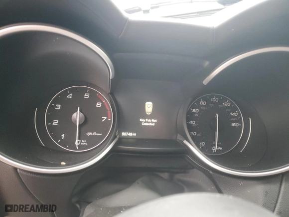 2023 Alfa Romeo Stelvio Ti with VIN ZASPAKBN7P7D54106, listed as a Copart auction lot 86400564 with 50,749 mi miles and Clean Title. Bid and sale history available at carsss.com. Image 9.