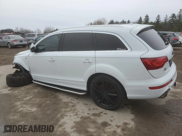 2015 Audi Q7 3.0L TDI Vorsprung Edition with VIN WA1WMCFEXFD008430, listed as a Copart auction lot 79434454 with 174,763 mi miles and Salvage Title. Bid and sale history available at carsss.com. Image 2.