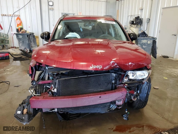 2014 Jeep Compass Sport with VIN 1C4NJCBB8ED505707, listed as a Copart auction lot 49037235 with 91,060 mi miles and Non Repairable. Bid and sale history available at carsss.com. Image 5.