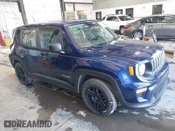 2019 Jeep Renegade Sport with VIN ZACNJAAB5KPK78427, listed as a IAAI auction lot 41239148 with 120,831 mi miles and . Bid and sale history available at DreamBid. Image 13.