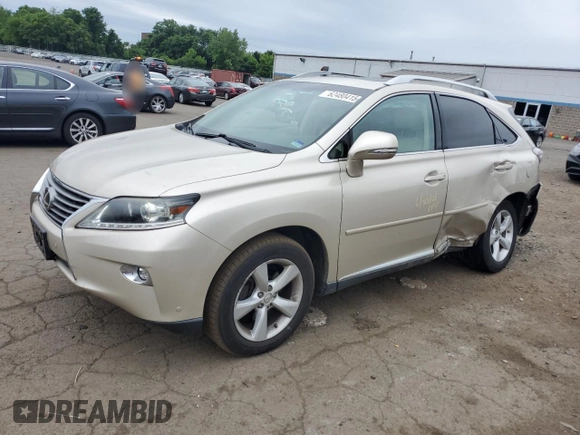 2015 Lexus RX 350 with VIN 2T2BK1BA0FC278177, listed as a Copart auction lot 62480415 with 95,425 mi miles and Salvage title. Bid and sale history available at DreamBid. Image 1.
