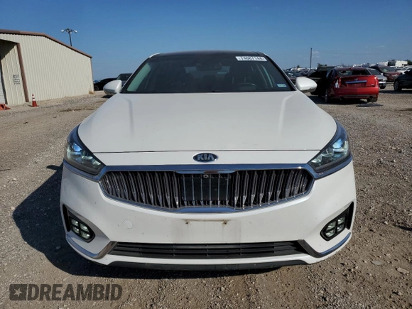 2017 Kia Cadenza Premium with VIN KNALC4J14H5061186, listed as a Copart auction lot 74087144 with 68,603 mi miles and Salvage Title. Bid and sale history available at carsss.com. Image 5.