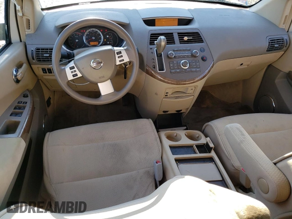 2007 Nissan Quest S with VIN 5N1BV28UX7N121141, listed as a Copart auction lot 82317104 with 147,060 mi miles and Clean Title. Bid and sale history available at carsss.com. Image 8.