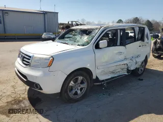 2012 Honda Pilot EX-L with VIN 5FNYF3H59CB042692, listed as a Copart auction lot 48790495 with 203,674 mi miles and Salvage Title. Bid and sale history available at carsss.com. Image 1.