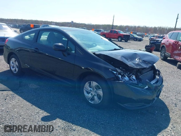 2013 Honda Civic LX with VIN 2HGFG3B5XDH524047, listed as a IAAI auction lot 41934699 with 75,838 mi miles and . Bid and sale history available at DreamBid. Image 1.