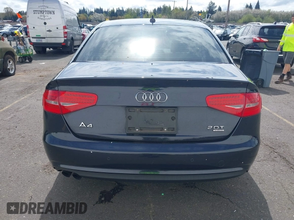 2013 Audi A4 Premium Plus with VIN WAUFFAFL1DN041923, listed as a IAAI auction lot 41993924 with 147,742 mi miles. Bid and sale history available at carsss.com. Image 16.