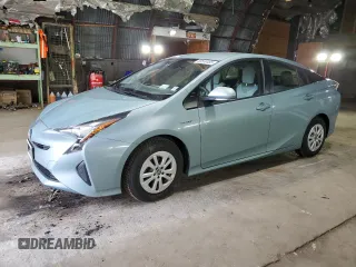 2017 Toyota Prius Two z VIN JTDKBRFUXH3029968, wystawiony jako Copart lot #58550485 z przebiegiem 64 915 mil mil oraz Szkoda całkowita • Salvage title. Historia ofert i sprzedaży dostępna na DreamBid. Obrazek 1.