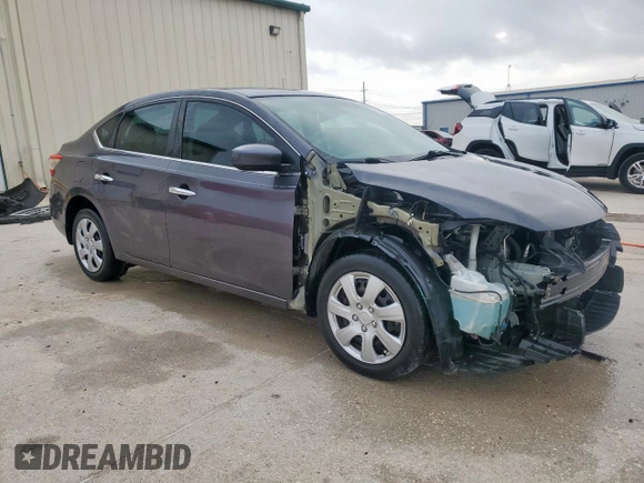 2015 Nissan Sentra SR with VIN 3N1AB7AP0FL644583, listed as a Copart auction lot 54513975 with 90,801 mi miles and Salvage Title. Bid and sale history available at DreamBid. Image 4.
