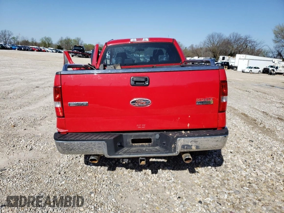 2007 Ford F-150 XLT with VIN 1FTPX14V57KD25036, listed as a Copart auction lot 51657475 with Not provided miles and Salvage title. Bid and sale history available at DreamBid. Image 6.
