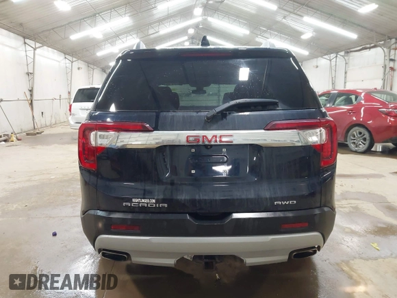 2021 GMC Acadia SLE with VIN 1GKKNRLS9MZ199809, listed as a IAAI auction lot 41972915 with 54,203 mi miles and . Bid and sale history available at DreamBid. Image 16.