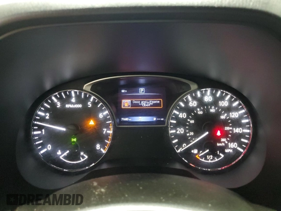 2020 Nissan Pathfinder SV with VIN 5N1DR2BN3LC604510, listed as a Copart auction lot 60035905 with 71,680 mi miles and Clean title. Bid and sale history available at DreamBid. Image 9.