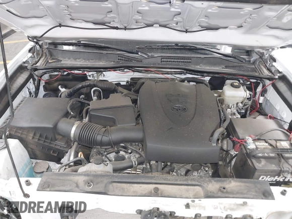 2022 Toyota Tacoma SR with VIN 3TMCZ5AN5NM480311, listed as a IAAI auction lot 42542600 with 43,297 mi miles and . Bid and sale history available at DreamBid. Image 10.