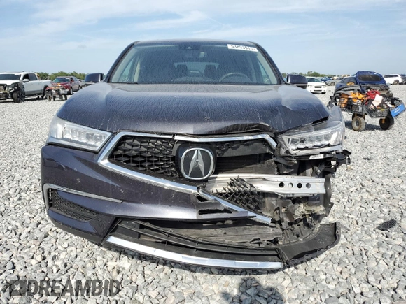 2019 Acura MDX w/Technology Pkg with VIN 5J8YD3H54KL011658, listed as a Copart auction lot 53853915 with 81,688 mi miles and Salvage Title. Bid and sale history available at carsss.com. Image 5.