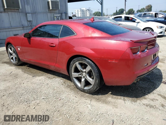 2012 Chevrolet Camaro 2LT with VIN 2G1FC1E38C9183242, listed as a Copart auction lot 62426505 with 209,829 mi miles and Salvage title. Bid and sale history available at DreamBid. Image 2.