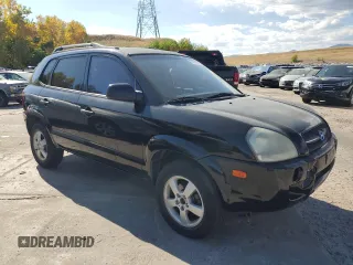 2007 Hyundai Tucson GLS with VIN KM8JM12B67U652939, listed as a Copart auction lot 73790634 with 155,199 mi miles and Clean Title. Bid and sale history available at carsss.com. Image 4.