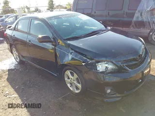 2012 Toyota Corolla L with VIN 2T1BU4EE3CC870800, listed as a IAAI auction lot 42109734 with 228,998 mi miles and . Bid and sale history available at carsss.com. Image 1.