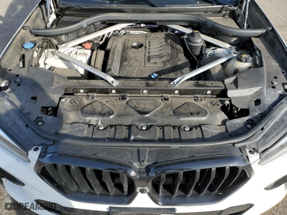 2021 BMW X6 xDrive40i with VIN 5UXCY6C0XM9E91684, listed as a Copart auction lot 43341935 with 0 mi miles and Salvage Title. Bid and sale history available at carsss.com. Image 13.