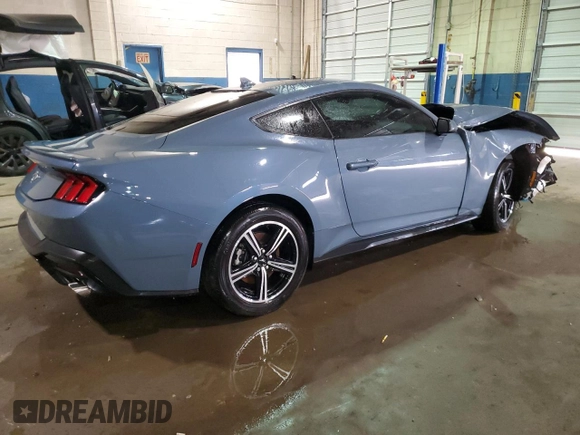 2024 Ford Mustang EcoBoost with VIN 1FA6P8TH0R5109067, listed as a Copart auction lot 48536295 with 12,354 mi miles and Non Repairable. Bid and sale history available at carsss.com. Image 3.