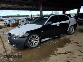 2007 BMW 5 Series 550i with VIN WBANB53537CP08172, listed as a Copart auction lot 49271545 with 119,242 mi miles and Clean Title. Bid and sale history available at carsss.com. Image 1.