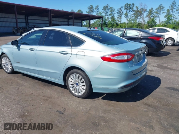 2014 Ford Fusion SE Hybrid with VIN 3FA6P0LU3ER373311, listed as a IAAI auction lot 42048513 with 155,935 mi miles. Bid and sale history available at carsss.com. Image 3.