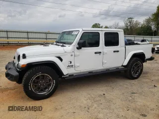 2021 Jeep Gladiator Overland с VIN 1C6HJTFG5ML559688, выставлен на аукционе Copart как лот 53027325 с пробегом 39 330 миль миль и Списание • Salvage title. История ставок и продаж доступна на DreamBid. Изображение 1.