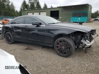2014 Mercedes-Benz CLS-Class CLS 550 with VIN WDDLJ9BB6EA125069, listed as a Copart auction lot 66618964 with 81,456 mi miles and Salvage Title. Bid and sale history available at carsss.com. Image 4.