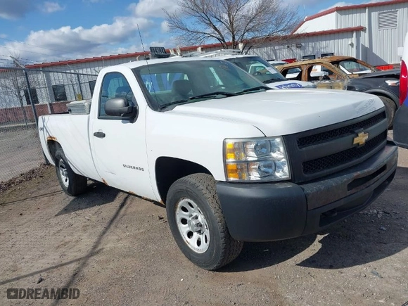 2013 Chevrolet Silverado 1500 Work Truck with VIN 1GCNKPEX2DZ131236, listed as a IAAI auction lot 41863737 with 155,225 mi miles. Bid and sale history available at carsss.com. Image 1.