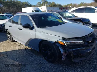 2022 Honda Civic Sedan Sport with VIN 2HGFE2F58NH557611, listed as a IAAI auction lot 41584467 with 48,118 mi miles. Bid and sale history available at carsss.com. Image 13.