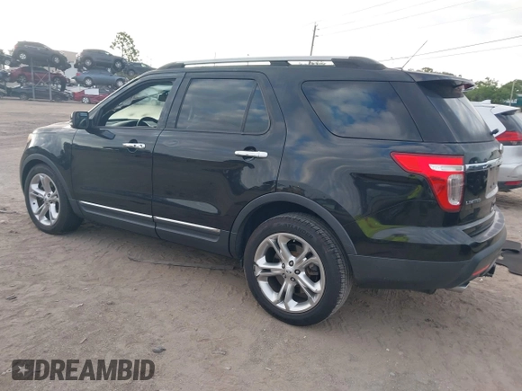 2014 Ford Explorer Limited with VIN 1FM5K7F84EGB68627, listed as a IAAI auction lot 42037583 with 171,436 mi miles and . Bid and sale history available at carsss.com. Image 3.