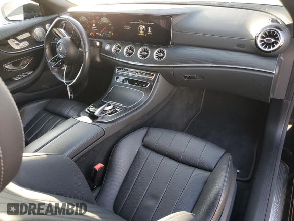 2021 Mercedes-Benz E 450 with VIN W1K1K5JB4MF159267, listed as a Copart auction lot 74945184 with 49,924 mi miles and Salvage title. Bid and sale history available at DreamBid. Image 8.