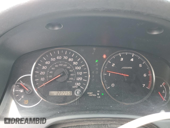 2007 Lexus GX 470 with VIN JTJBT20X870139695, listed as a Copart auction lot 67362474 with 222,269 mi miles and Salvage Title. Bid and sale history available at carsss.com. Image 9.