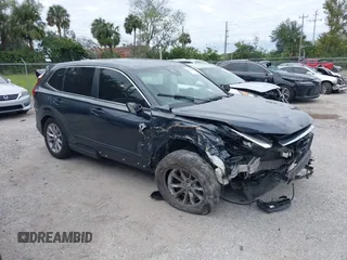 2024 Honda CR-V EX-L with VIN 2HKRS3H76RH300811, listed as a IAAI auction lot 40879908 with 26,586 mi miles and . Bid and sale history available at DreamBid. Image 14.