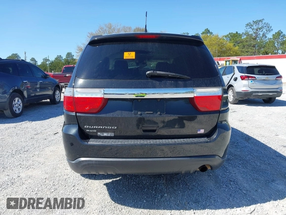 2013 Dodge Durango SXT with VIN 1C4RDJAG2DC617983, listed as a IAAI auction lot 41805992 with 210,560 mi miles and . Bid and sale history available at carsss.com. Image 16.