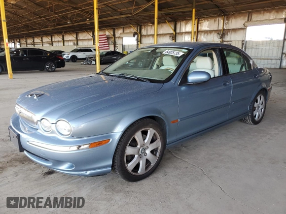 2004 Jaguar X-Type with VIN SAJEA51C14WE06627, listed as a Copart auction lot 54925735 with 107,756 mi miles and Clean Title. Bid and sale history available at DreamBid. Image 1.