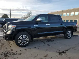 2019 Toyota Tundra SR5 z VIN 5TFAY5F16KX823634, wystawiony jako Copart lot #47035455 z przebiegiem 54 901 mil mil oraz Szkoda całkowita • Salvage title. Historia ofert i sprzedaży dostępna na DreamBid. Obrazek 1.