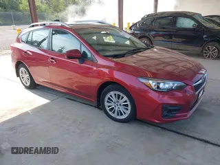 2018 Subaru Impreza Premium with VIN 4S3GTAD65J3728519, listed as a IAAI auction lot 42582182 with 47,856 mi miles and . Bid and sale history available at DreamBid. Image 1.