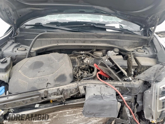 2020 Kia Telluride SX with VIN 5XYP54HCXLG052451, listed as a Copart auction lot 58738965 with 77,155 mi miles and Salvage title. Bid and sale history available at DreamBid. Image 12.
