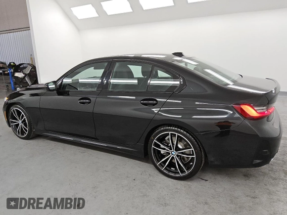 2024 BMW 3 Series 330i with VIN 3MW69FF0XR8E64715, listed as a Copart auction lot 49742715 with 17,634 mi miles and Clean Title. Bid and sale history available at carsss.com. Image 2.