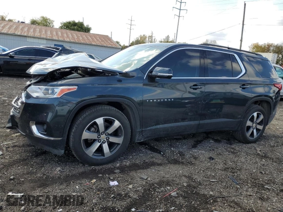 2019 Chevrolet Traverse LT Leather with VIN 1GNEVHKW7KJ319830, listed as a Copart auction lot 72085463 with 54,208 mi miles. Bid and sale history available at carsss.com. Image 1.