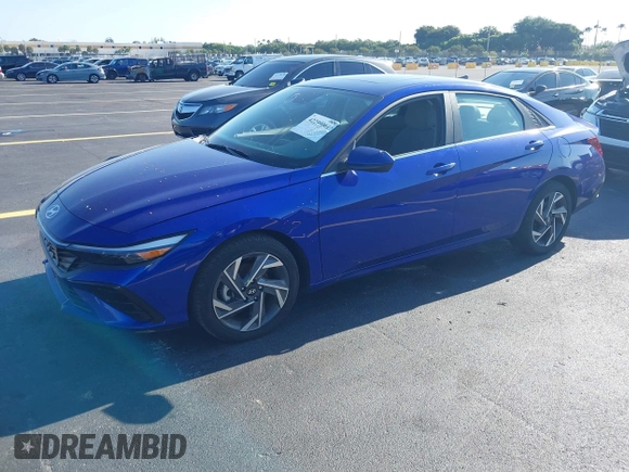 2024 Hyundai Elantra SEL с VIN KMHLS4DG6RU815603, выставлен на аукционе IAAI как лот 42299061 с пробегом 1 193 миль миль и . История ставок и продаж доступна на DreamBid. Изображение 2.