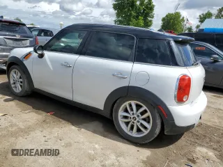 2012 MINI Countryman z VIN WMWZB3C58CWM02972, wystawiony jako Copart lot #58654165 z przebiegiem Nie podano mil oraz Czysty tytuł • Clean title. Historia ofert i sprzedaży dostępna na DreamBid. Obrazek 2.