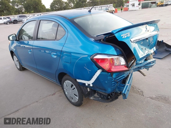 2024 Mitsubishi Mirage ES z VIN ML32FUFJ7RHF15743, wystawiony jako IAAI lot #42460558 z przebiegiem 5 931 mil mil oraz . Historia ofert i sprzedaży dostępna na DreamBid. Obrazek 3.