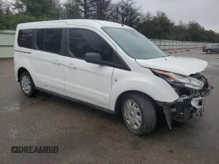 2019 Ford Transit Connect XLT with VIN NM0GS9F22K1427258, listed as a Copart auction lot 63234484 with 96,439 mi miles and Salvage title. Bid and sale history available at DreamBid. Image 4.