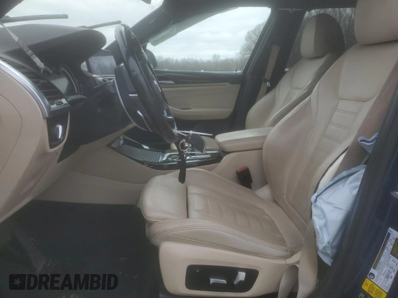 2019 BMW X3 xDrive30i with VIN 5UXTR9C59KLE11205, listed as a Copart auction lot 49008155 with Not Provided miles and Salvage Title. Bid and sale history available at DreamBid. Image 7.