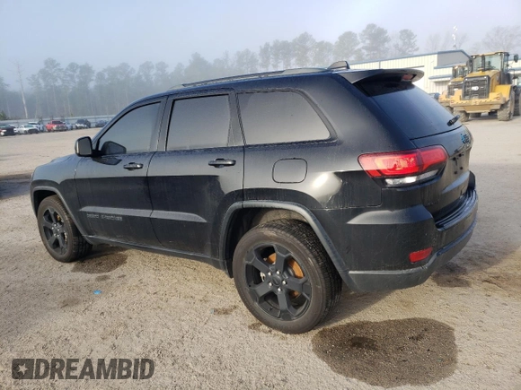 2018 Jeep Grand Cherokee Laredo E with VIN 1C4RJFAG9JC437188, listed as a Copart auction lot 42756475 with 116,044 mi miles and Salvage Title. Bid and sale history available at carsss.com. Image 2.