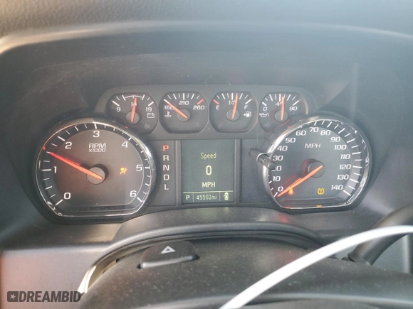 2018 Chevrolet Silverado 1500 Work Truck with VIN 1GCVKNEC0JZ338933, listed as a Copart auction lot 89105895 with 45,502 mi miles and Salvage Title. Bid and sale history available at carsss.com. Image 9.