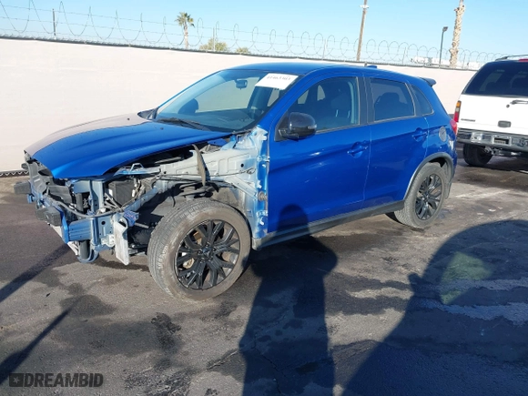 2018 Mitsubishi Outlander Sport ES 2.0 with VIN JA4AP3AU5JU005282, listed as a IAAI auction lot 41463303 with 76,947 mi miles. Bid and sale history available at carsss.com. Image 21.